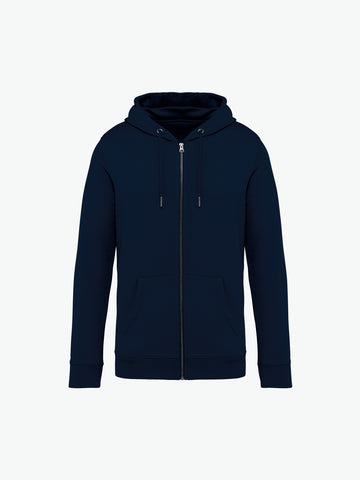 Native Spirit NS402 Sweater rits en capuchon - Navy Blue Duurzame Sweater Native Spirit