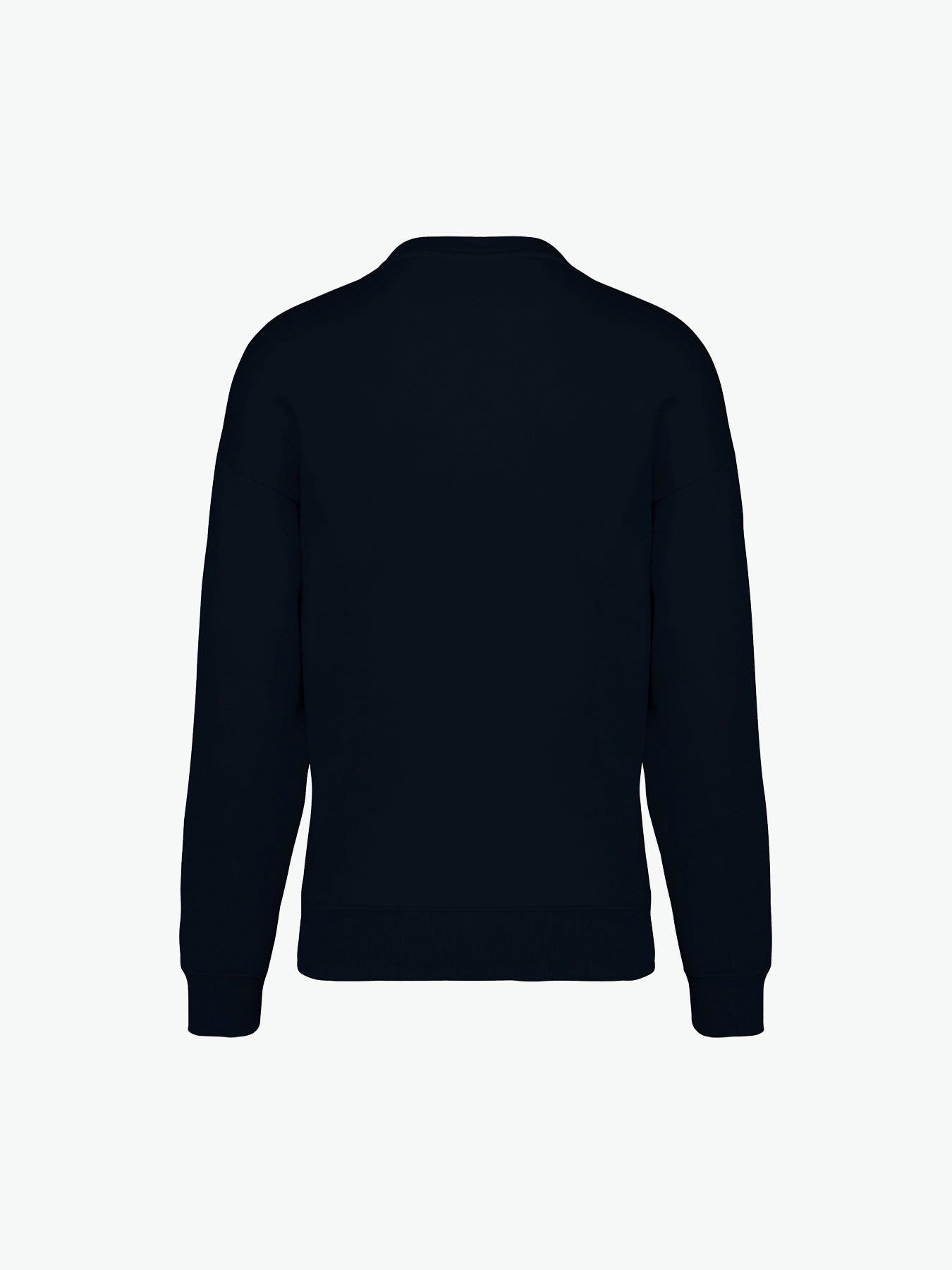 Native Spirit NS407 Sweater met ronde hals - Black Duurzame Sweater Native Spirit