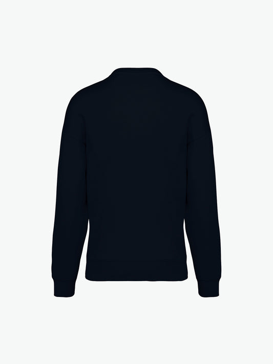 Native Spirit NS407 Sweater met ronde hals - Black Duurzame Sweater Native Spirit