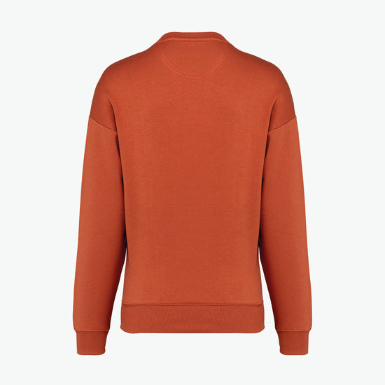 Native Spirit NS407 Sweater met ronde hals - Burnt Brick Duurzame Sweater Native Spirit