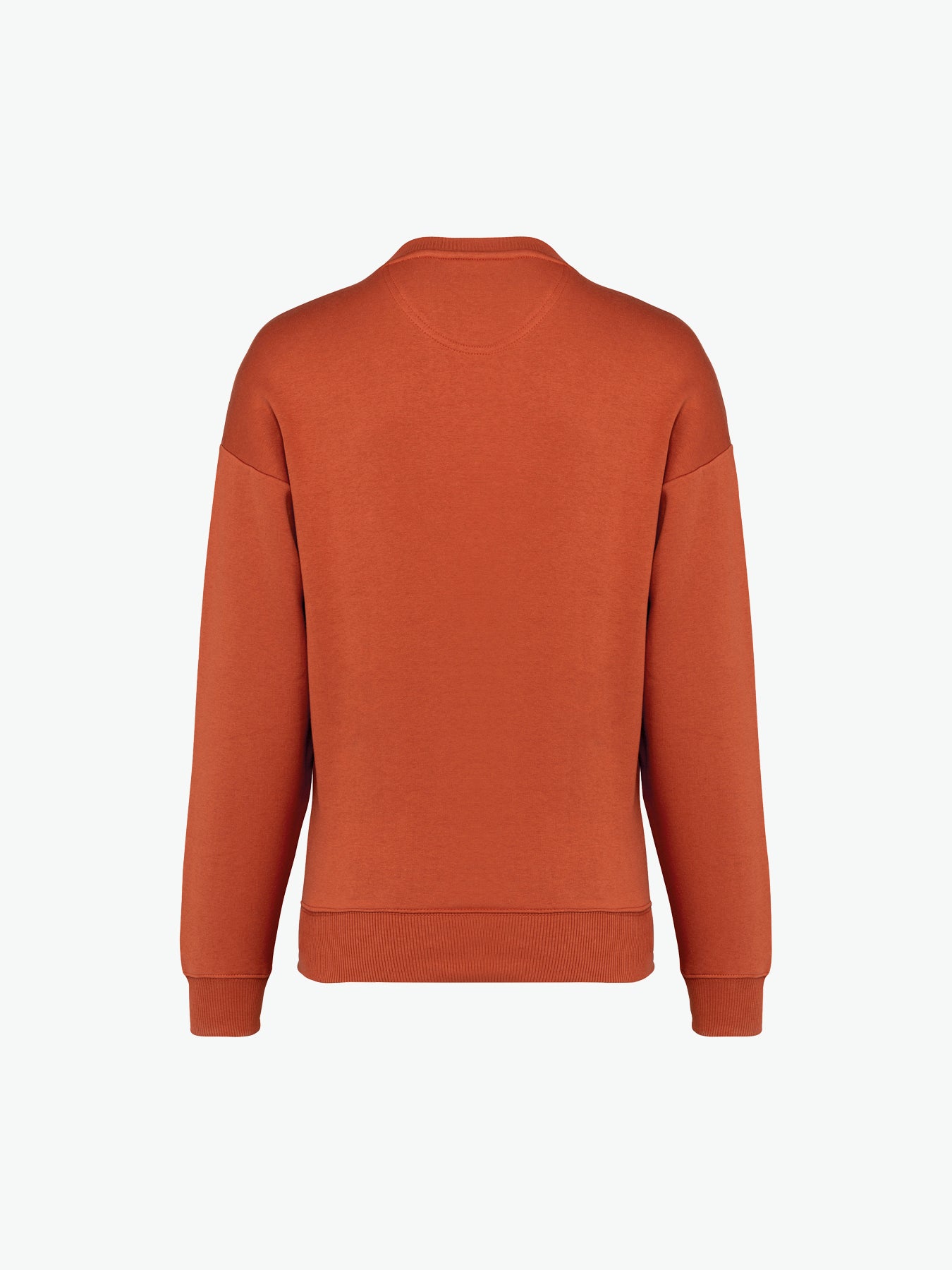 Native Spirit NS407 Sweater met ronde hals - Burnt Brick Duurzame Sweater Native Spirit