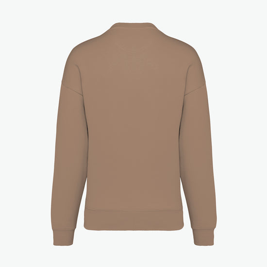 Native Spirit NS407 Sweater met ronde hals - Driftwood Duurzame Sweater Native Spirit