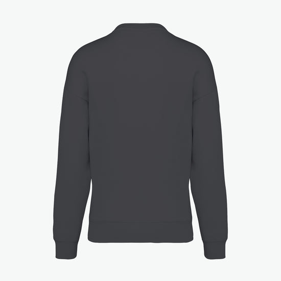 Native Spirit NS407 Sweater met ronde hals - Iron Grey Duurzame Sweater Native Spirit