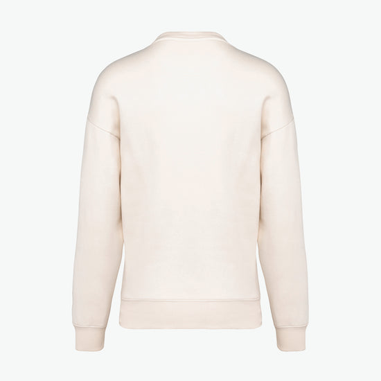 Native Spirit NS407 Sweater met ronde hals - Ivory Duurzame Sweater Native Spirit