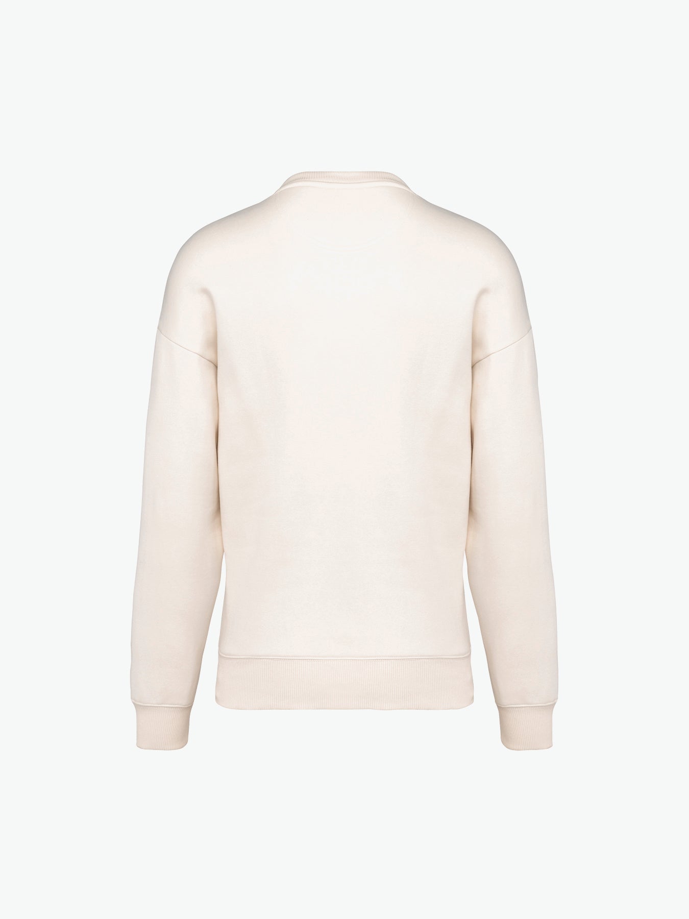 Native Spirit NS407 Sweater met ronde hals - Ivory Duurzame Sweater Native Spirit