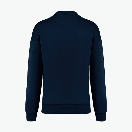 Native Spirit NS407 Sweater met ronde hals - Navy Blue Duurzame Sweater Native Spirit