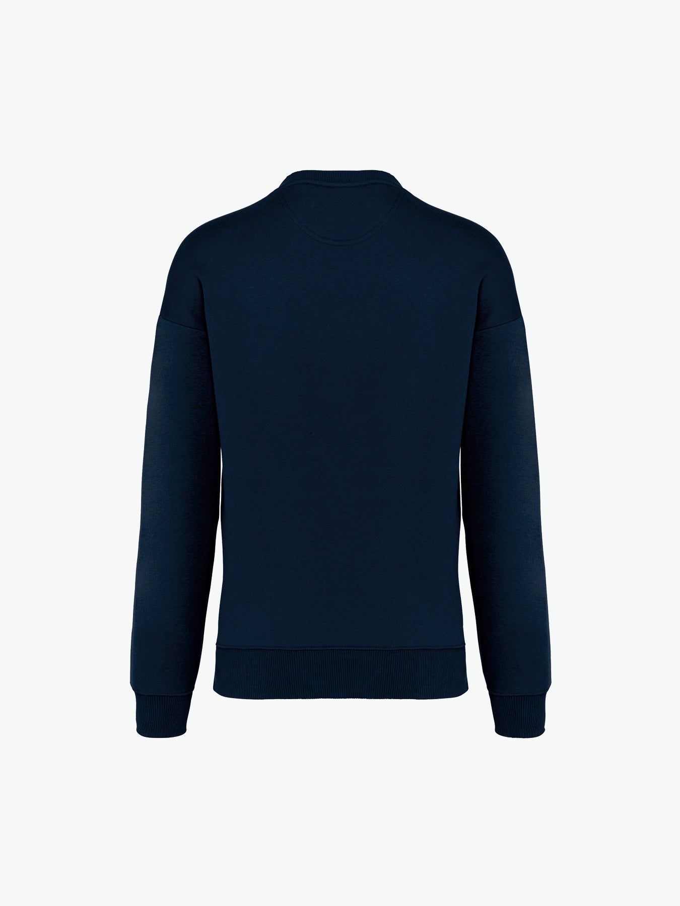 Native Spirit NS407 Sweater met ronde hals - Navy Blue Duurzame Sweater Native Spirit