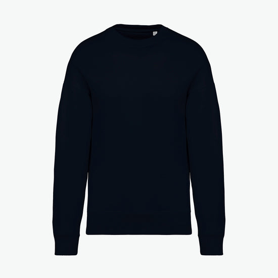 Native Spirit NS407 Sweater met ronde hals - Black Duurzame Sweater Native Spirit