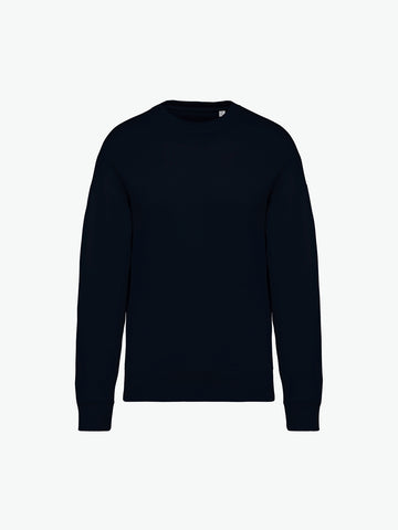 Native Spirit NS407 Sweater met ronde hals - Black Duurzame Sweater Native Spirit