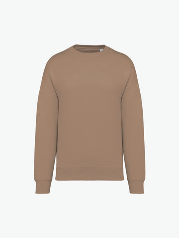 Native Spirit NS407 Sweater met ronde hals - Driftwood Duurzame Sweater Native Spirit