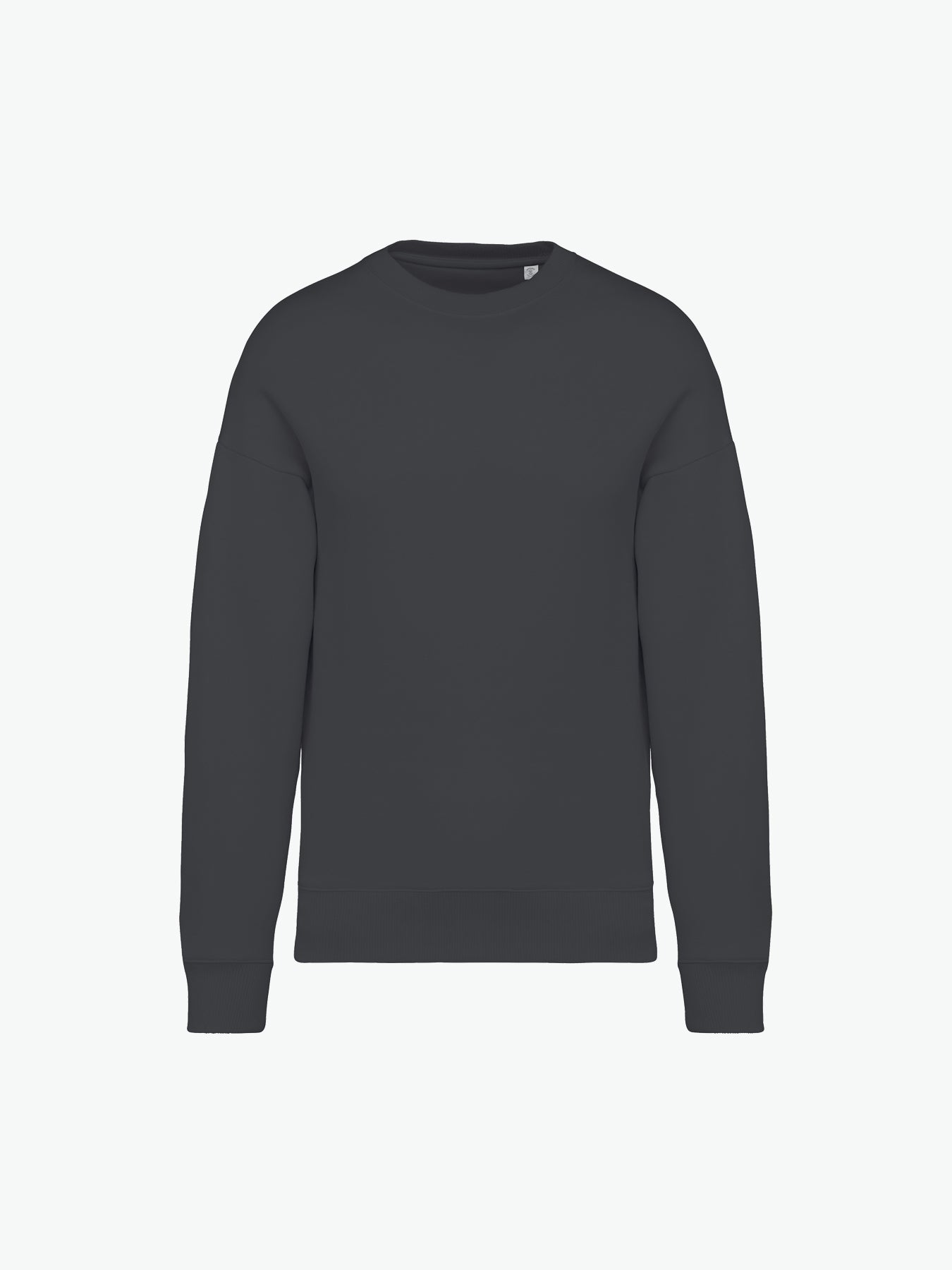 Native Spirit NS407 Sweater met ronde hals - Iron Grey Duurzame Sweater Native Spirit