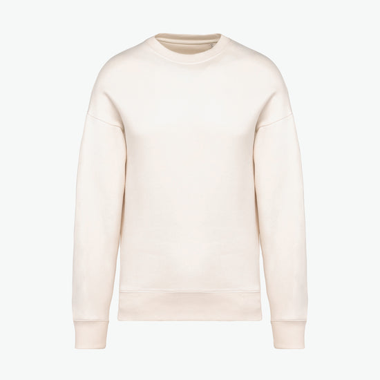 Native Spirit NS407 Sweater met ronde hals - Ivory Duurzame Sweater Native Spirit