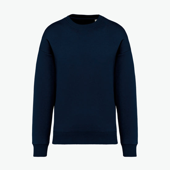 Native Spirit NS407 Sweater met ronde hals - Navy Blue Duurzame Sweater Native Spirit
