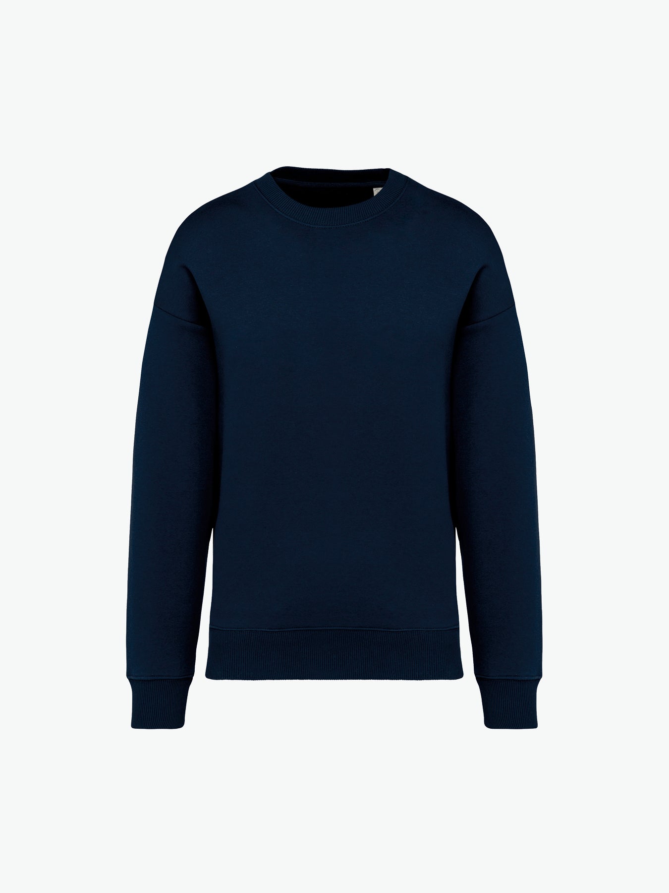 Native Spirit NS407 Sweater met ronde hals - Navy Blue Duurzame Sweater Native Spirit