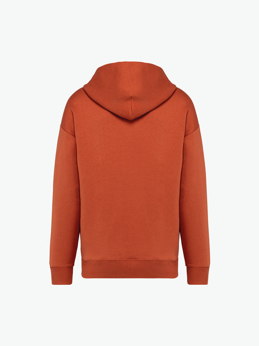 Native Spirit NS408 Hooded sweatshirt - Burnt Brick Duurzame Hoodie Native Spirit