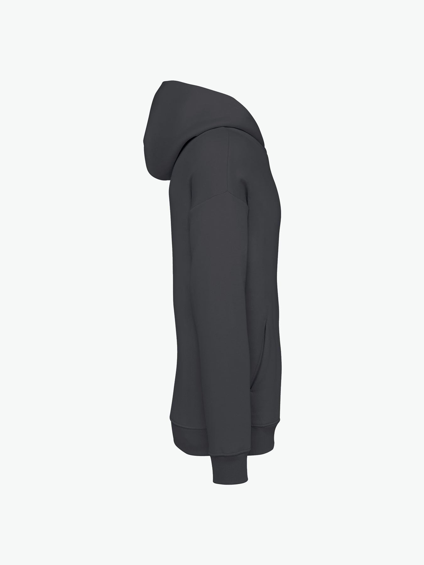 Native Spirit NS408 Hooded sweatshirt - Iron Grey Duurzame Hoodie Native Spirit