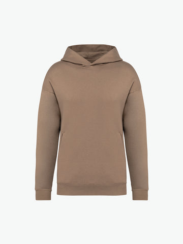 Native Spirit NS408 Hooded sweatshirt - Driftwood Duurzame Hoodie Native Spirit