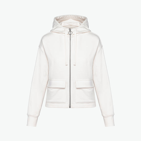 Native Spirit NS409 Sweater rits en capuchon - Ivory Duurzame Hoodie Native Spirit
