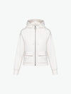 Native Spirit NS409 Sweater rits en capuchon - Ivory Duurzame Hoodie Native Spirit