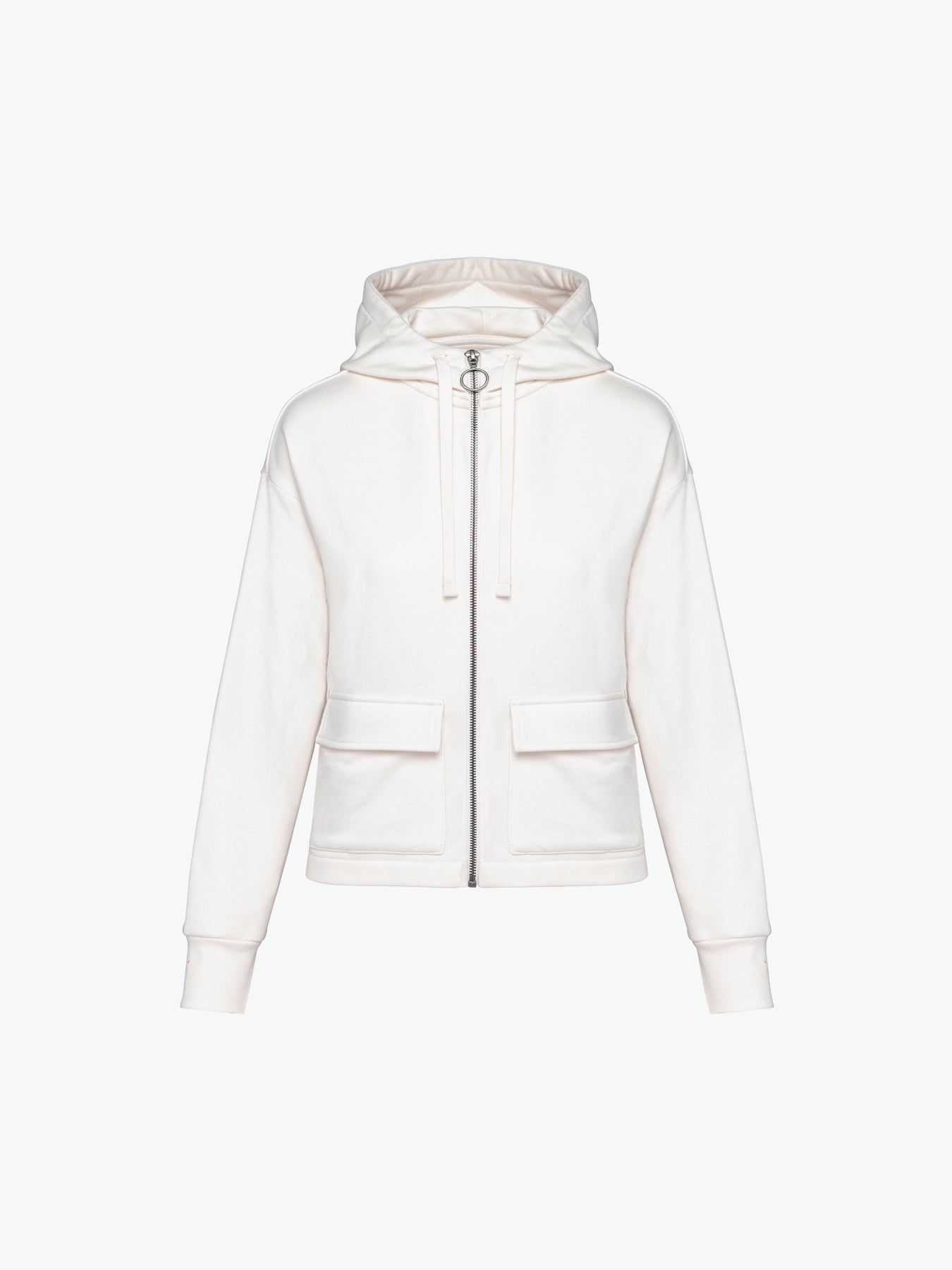 Native Spirit NS409 Sweater rits en capuchon - Ivory Duurzame Hoodie Native Spirit