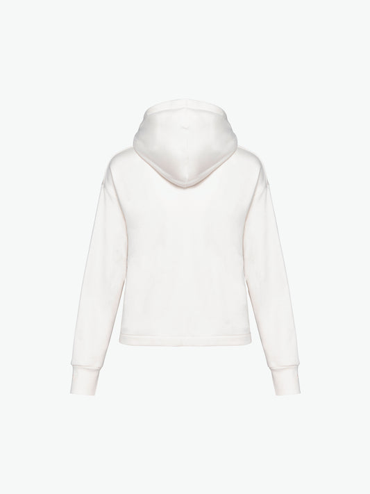 Native Spirit NS409 Sweater rits en capuchon - Ivory Duurzame Hoodie Native Spirit