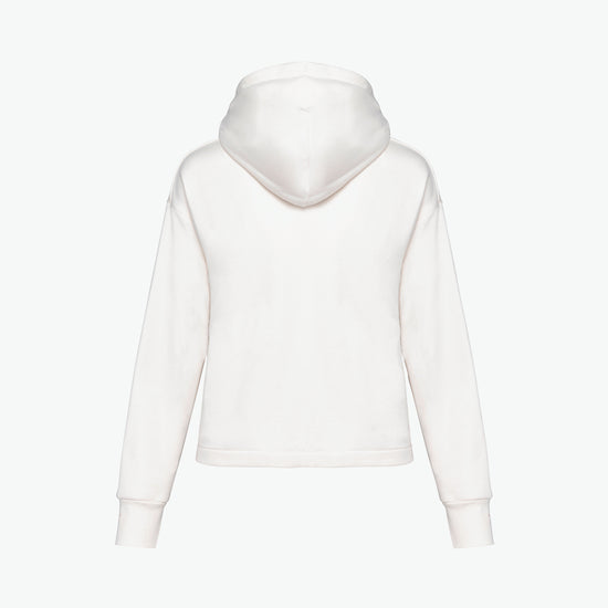 Native Spirit NS409 Sweater rits en capuchon - Ivory Duurzame Hoodie Native Spirit