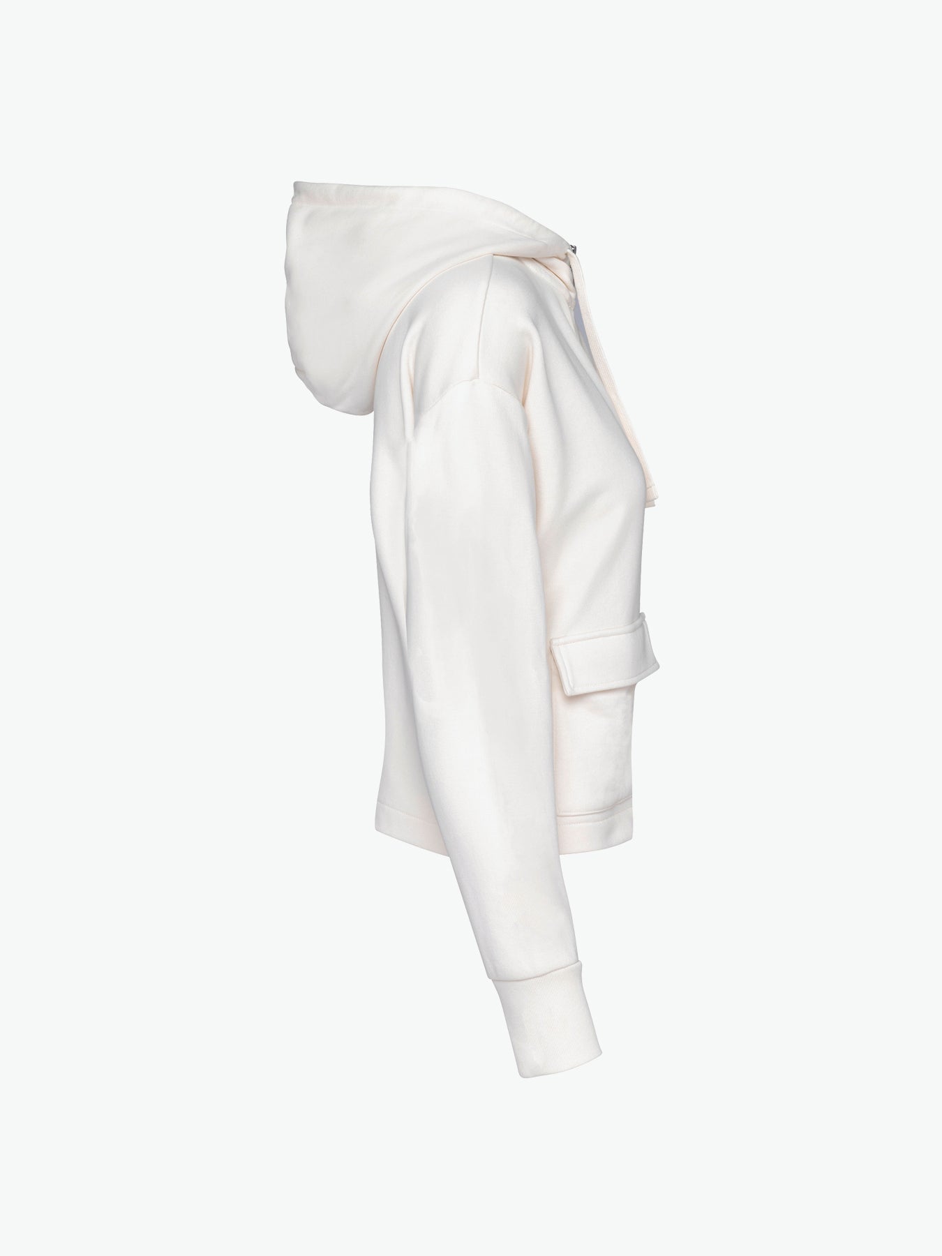 Native Spirit NS409 Sweater rits en capuchon - Ivory Duurzame Hoodie Native Spirit
