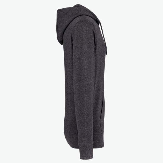 Native Spirit NS411 Hooded sweatshirt - Recycled Anthracite Heather Duurzame Hoodie Native Spirit XXS