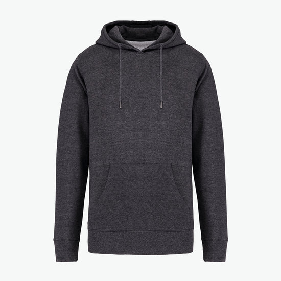Native Spirit NS411 Hooded sweatshirt - Recycled Anthracite Heather Duurzame Hoodie Native Spirit