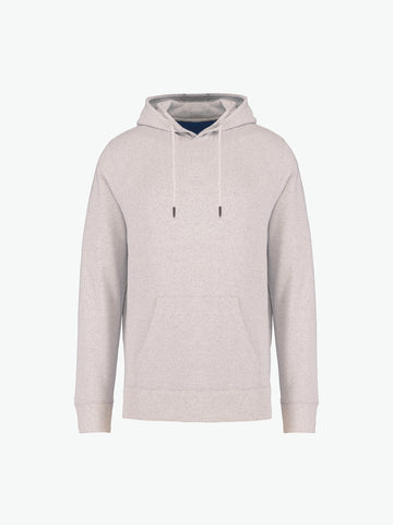 Native Spirit NS411 Hooded sweatshirt - Recycled Cream Heather Duurzame Hoodie Native Spirit