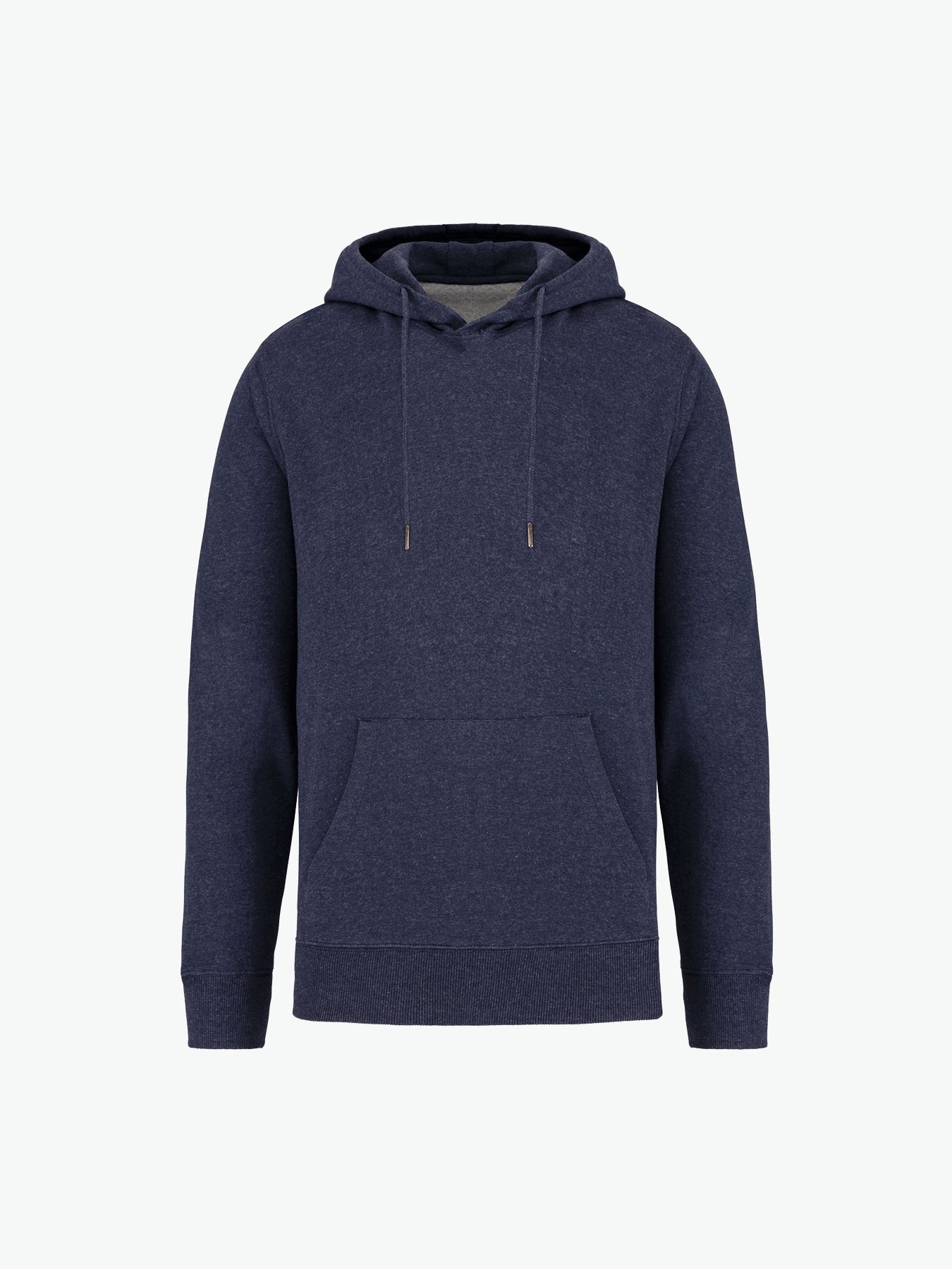 Native Spirit NS411 Hooded sweatshirt - Recycled Navy Heather Duurzame Hoodie Native Spirit