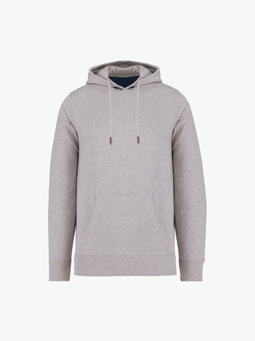 Native Spirit NS411 Hooded sweatshirt - Recycled Oxford Grey Duurzame Hoodie Native Spirit
