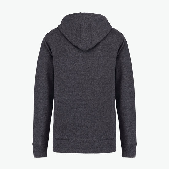 Native Spirit NS412 Sweater rits en capuchon - Recycled Anthracite Heather Duurzame Sweater Native Spirit