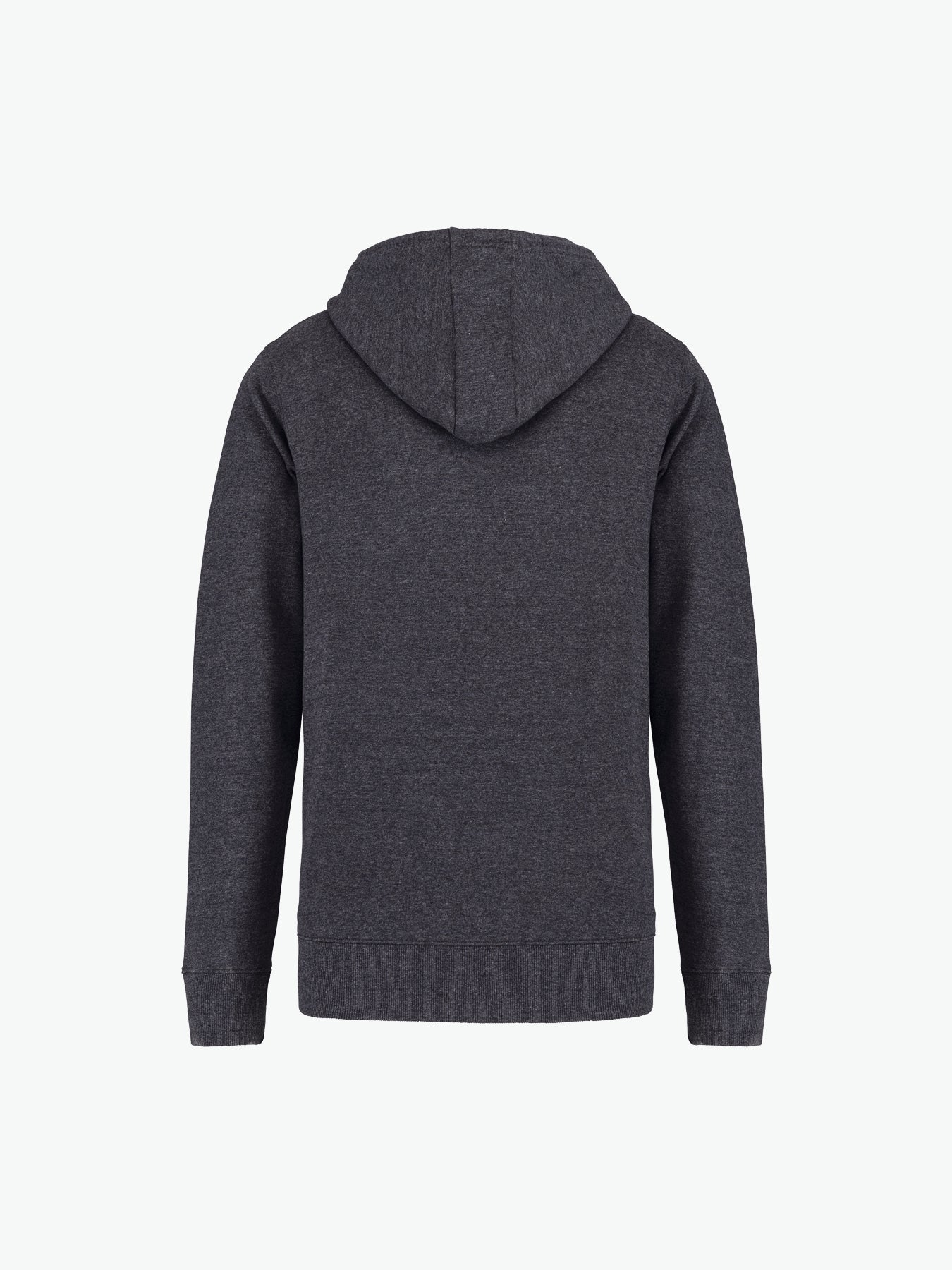 Native Spirit NS412 Sweater rits en capuchon - Recycled Anthracite Heather Duurzame Sweater Native Spirit