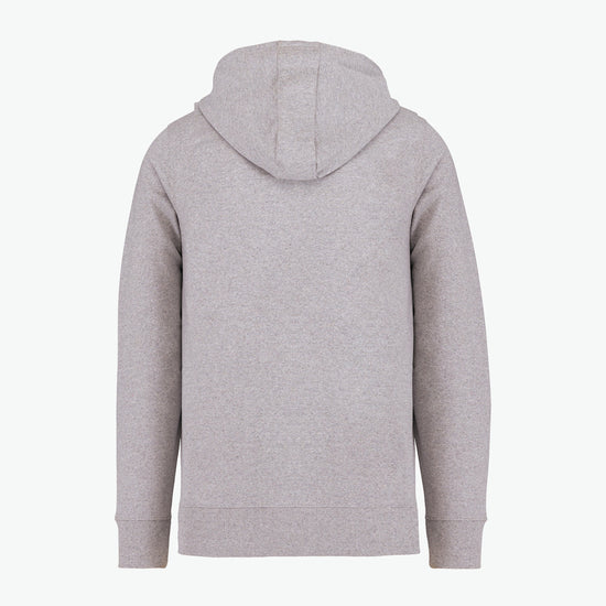 Native Spirit NS412 Sweater rits en capuchon - Recycled Oxford Grey Duurzame Sweater Native Spirit