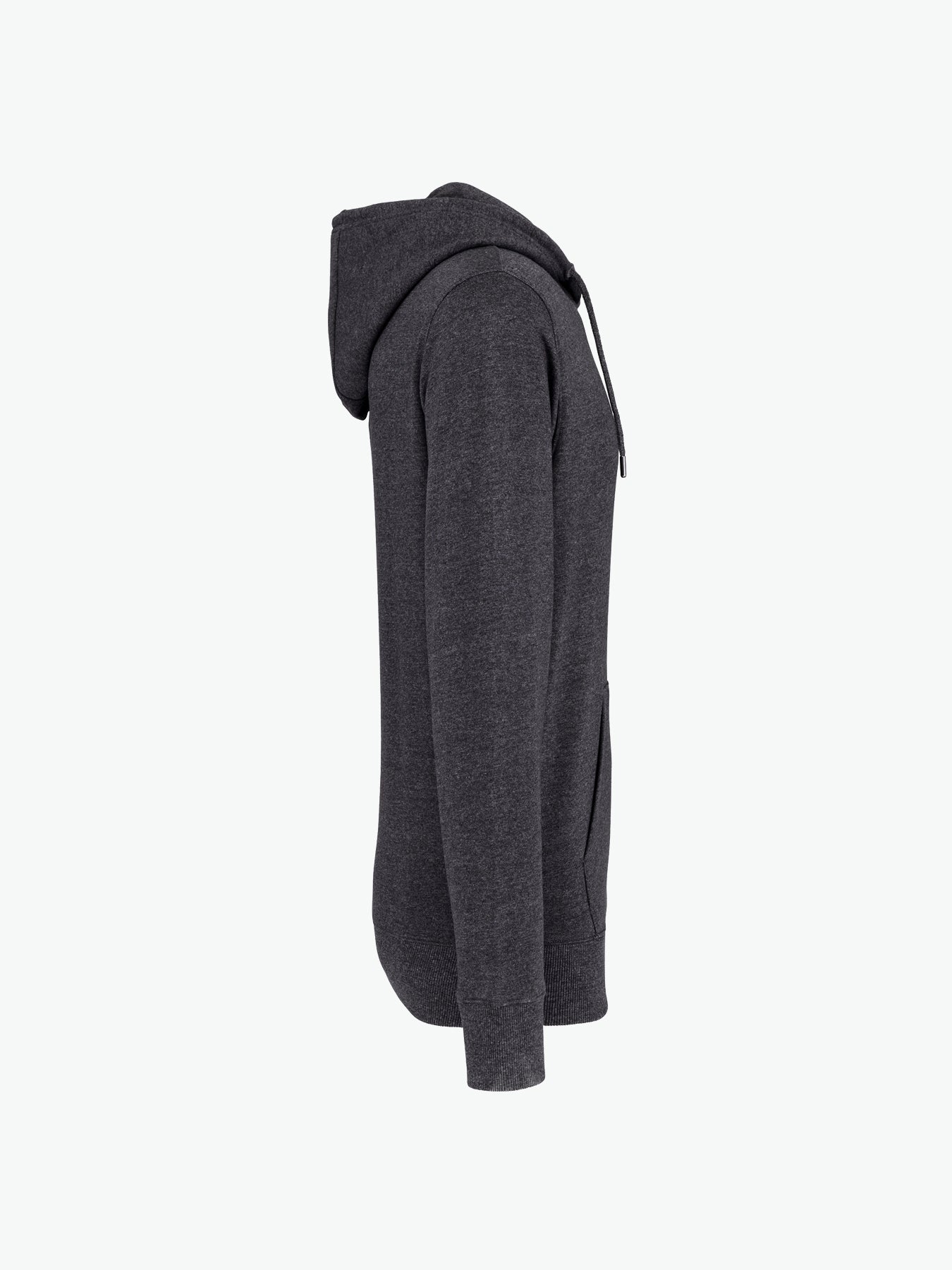 Native Spirit NS412 Sweater rits en capuchon - Recycled Anthracite Heather Duurzame Sweater Native Spirit