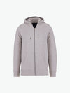 Native Spirit NS412 Sweater rits en capuchon - Recycled Oxford Grey Duurzame Sweater Native Spirit XXS