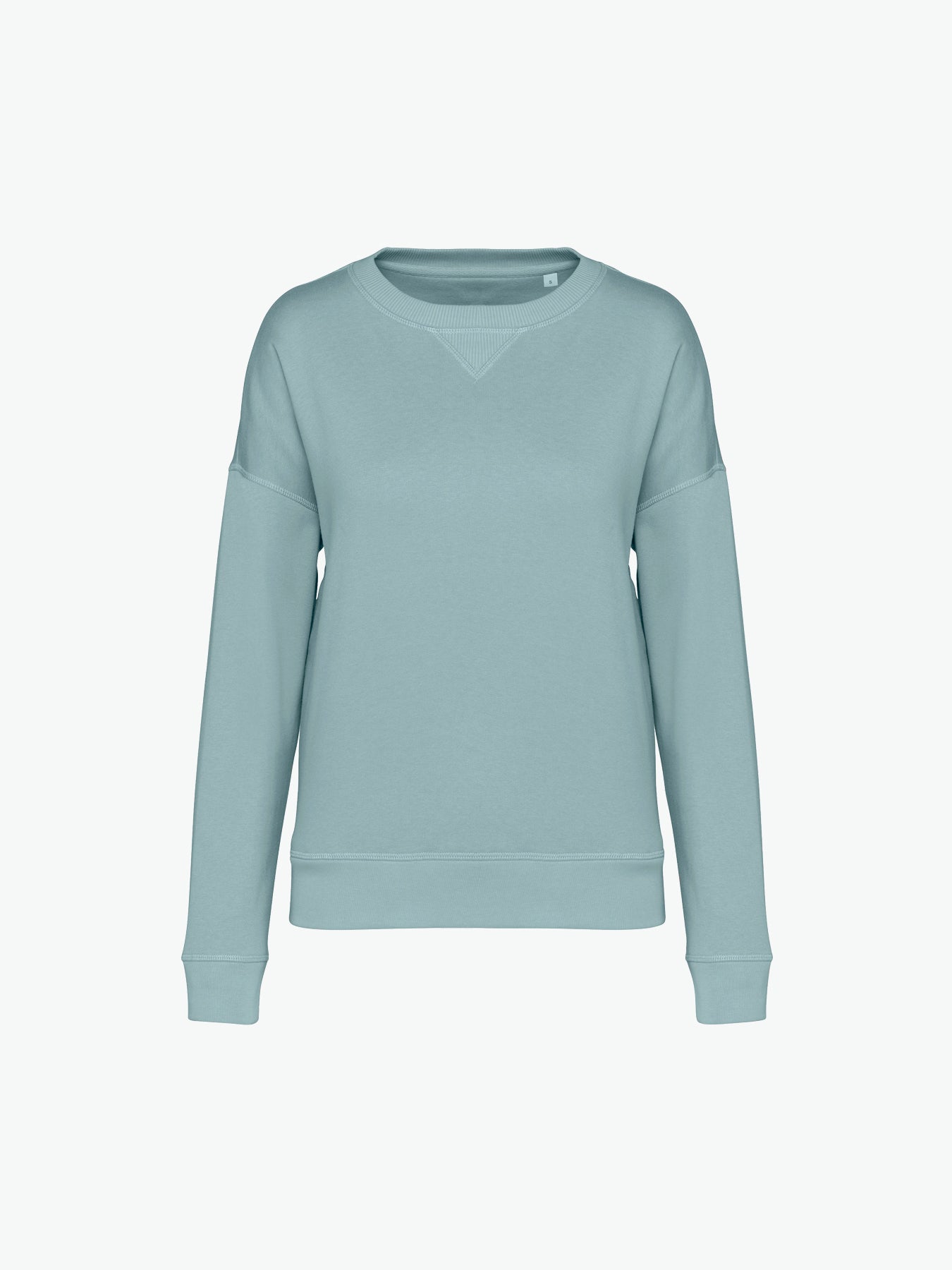 Native Spirit NS420 Sweater met ronde hals - Jade Green Duurzame Sweater Native Spirit