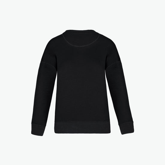 Native Spirit NS420 Sweater met ronde hals - Black Duurzame Sweater Native Spirit