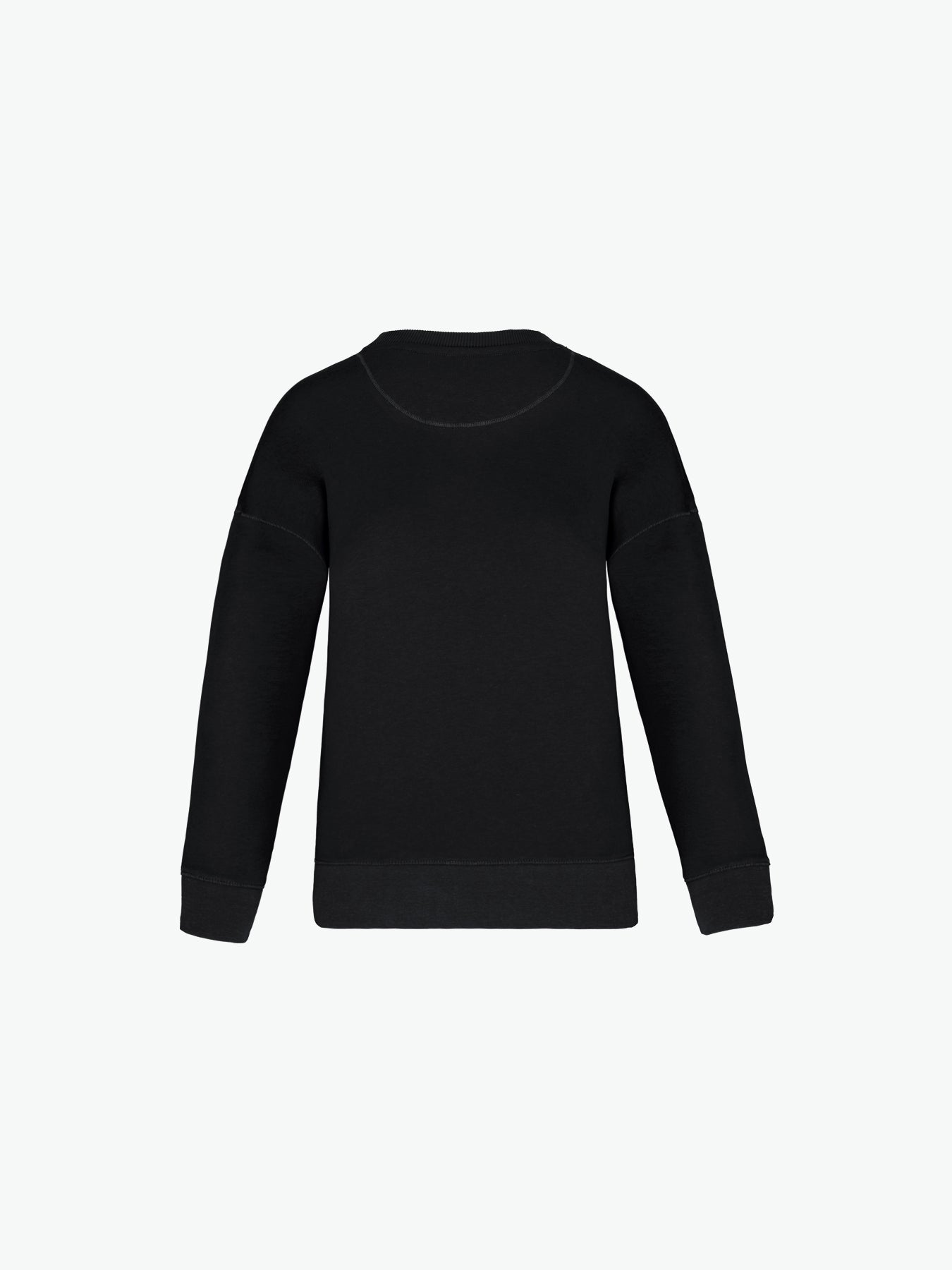 Native Spirit NS420 Sweater met ronde hals - Black Duurzame Sweater Native Spirit