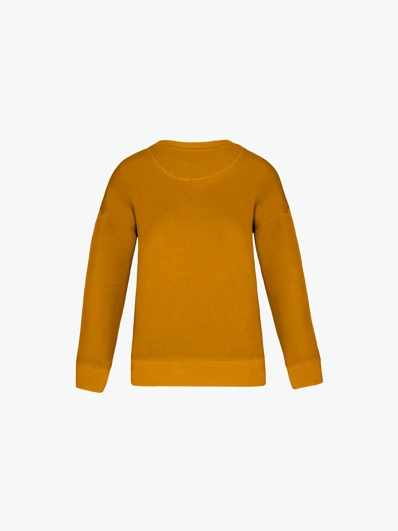 Native Spirit NS420 Sweater met ronde hals - Curcuma Duurzame Sweater Native Spirit