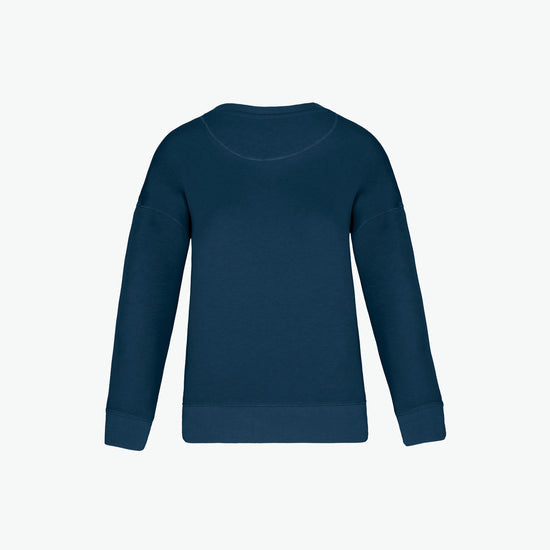 Native Spirit NS420 Sweater met ronde hals - Peacock Blue Duurzame Sweater Native Spirit