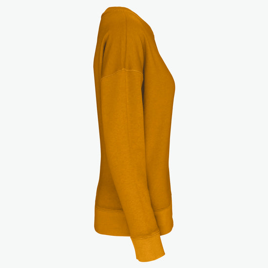 Native Spirit NS420 Sweater met ronde hals - Curcuma Duurzame Sweater Native Spirit