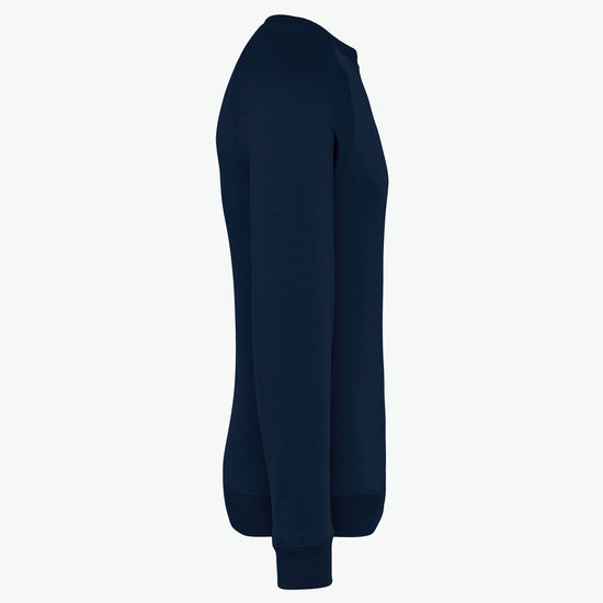 Native Spirit NS423 Sweater met ronde hals - Navy Blue Duurzame Sweater Native Spirit