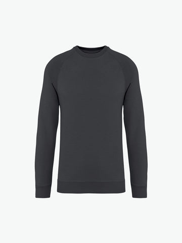 Native Spirit NS423 Sweater met ronde hals - Iron Grey Duurzame Sweater Native Spirit