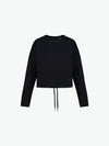 Native Spirit NS429 Sweater met ronde hals - Black Duurzame Sweater women Native Spirit