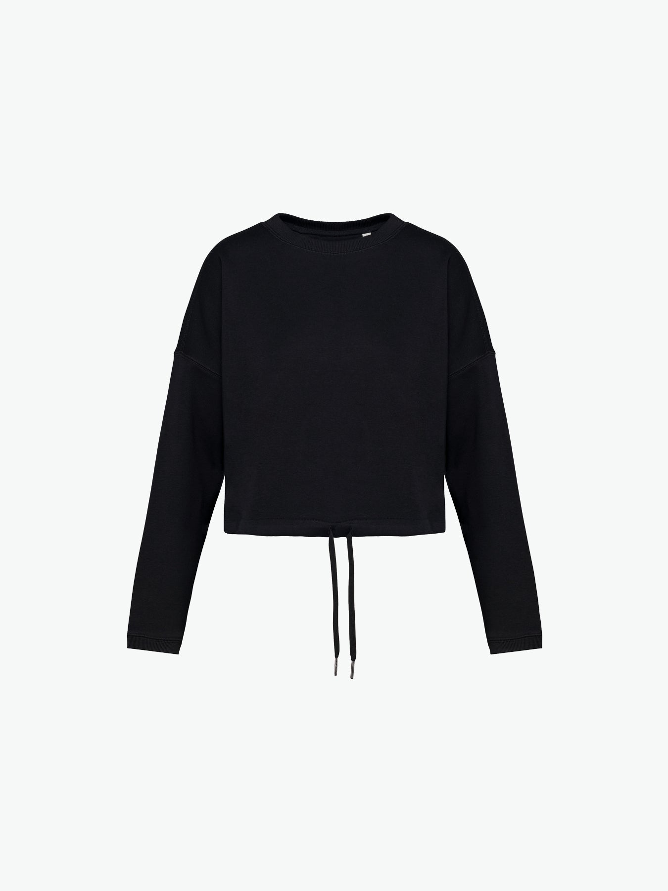 Native Spirit NS429 Sweater met ronde hals - Black Duurzame Sweater women Native Spirit