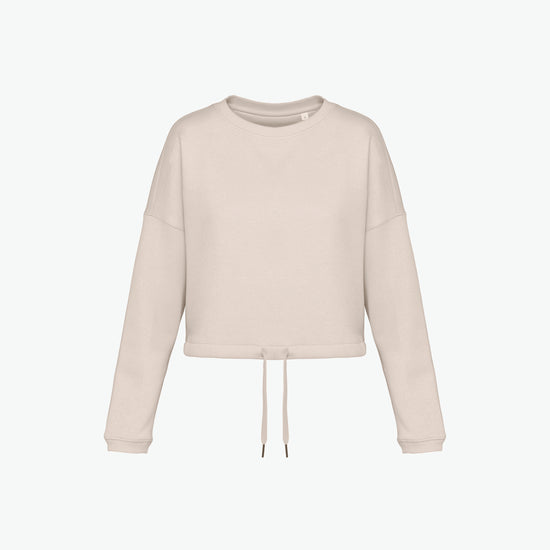 Native Spirit NS429 Sweater met ronde hals - Ivory Duurzame Sweater Dames Native Spirit