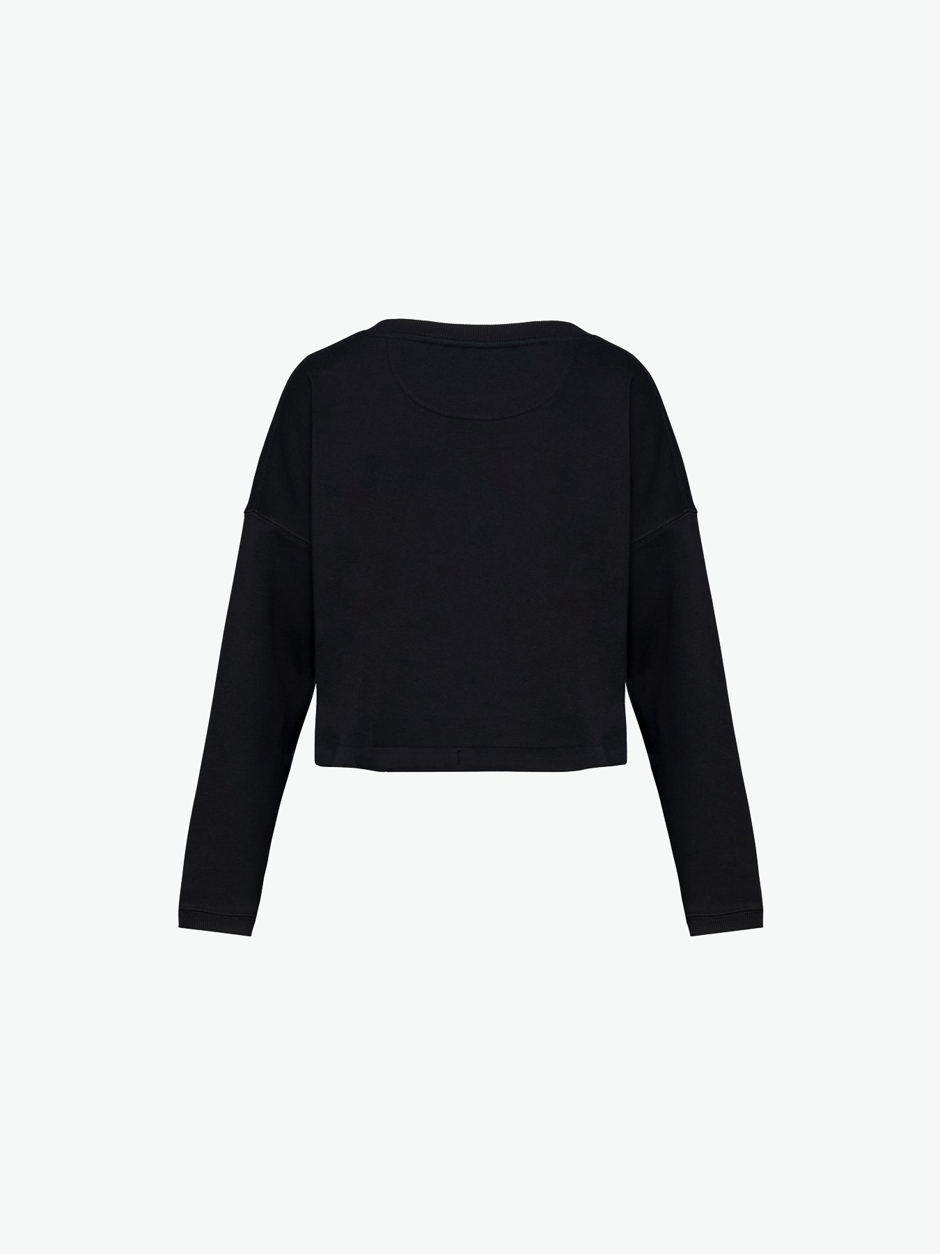 Native Spirit NS429 Sweater met ronde hals - Black Duurzame Sweater women Native Spirit
