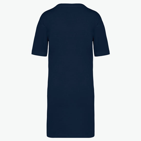 Native Spirit NS5000 Jurk Lounge - Washed Navy Blue Duurzame Jurk Native Spirit